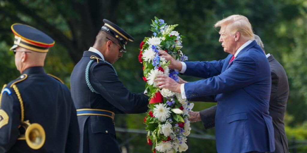 Arlington worker feared retaliation from Trump supporters if she reported being pushed during cemetery incident: report